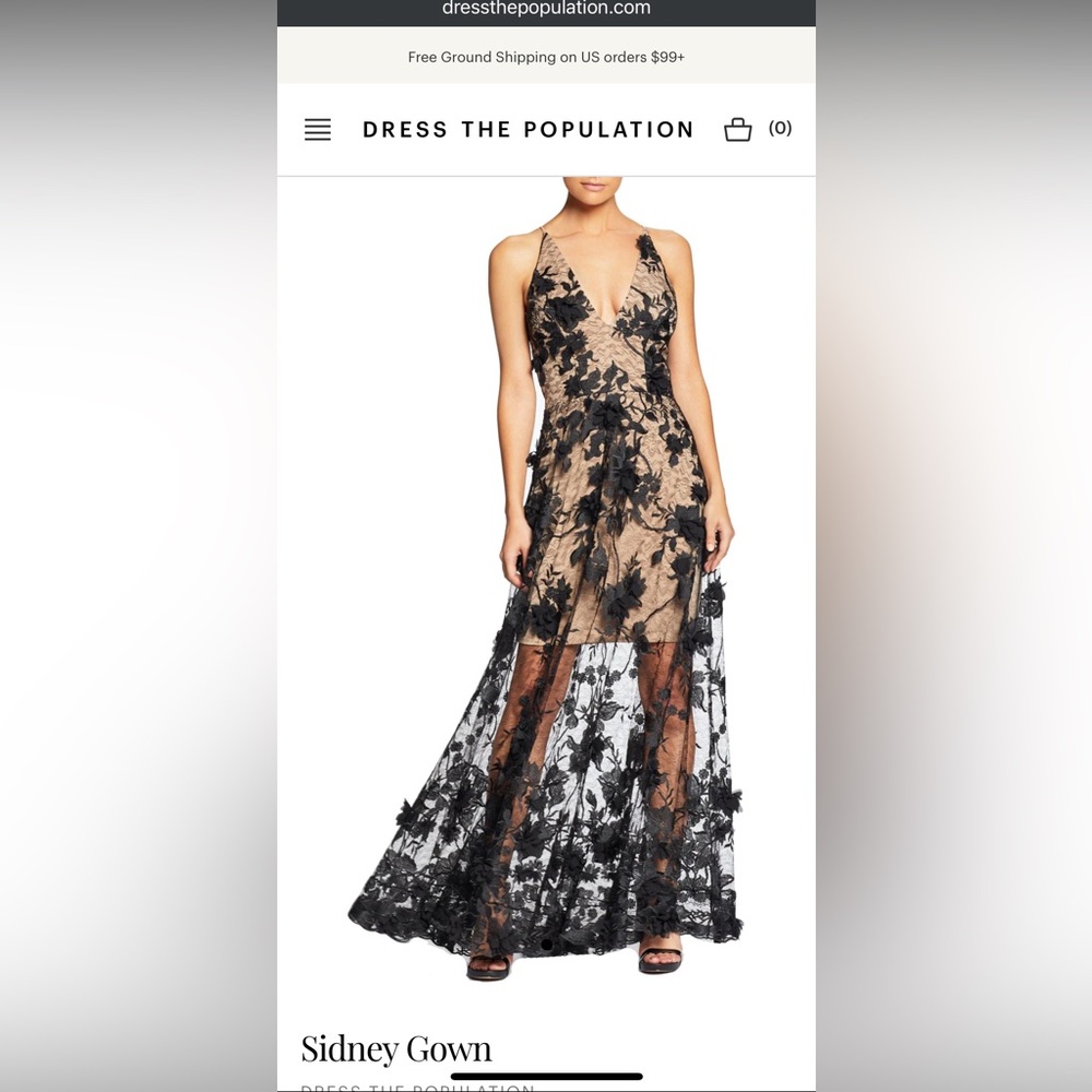 Dress the Population Sidney Gown